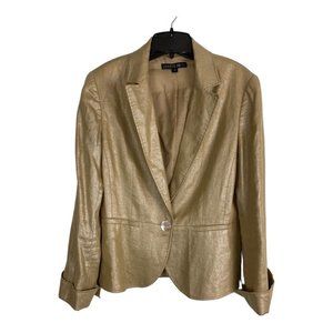Lafayette 148 New York Gold Blazer